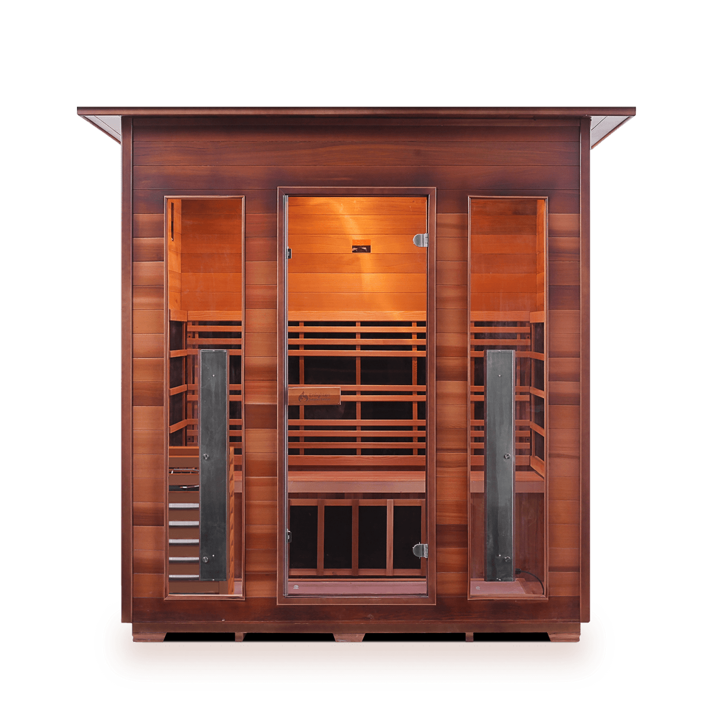 Enlighten Saunas Home Saunas Enlighten Saunas Diamond 4 - Infrared/Traditional Sauna (3 Person)