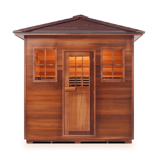 Enlighten Saunas Home Saunas Peak Roof Enlighten Saunas MoonLight 5 - Dry Traditional Sauna (4 Person)