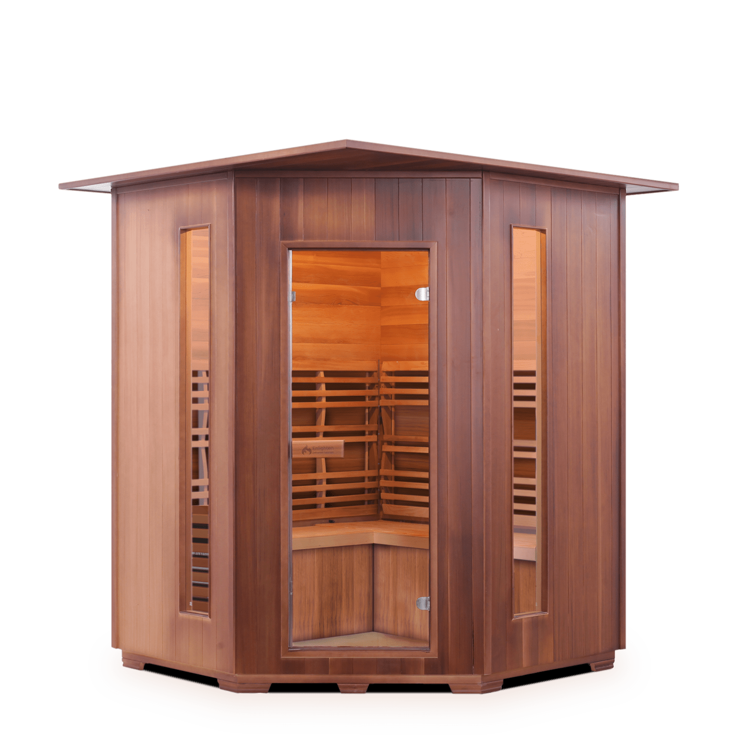 Enlighten Saunas Home Saunas Indoor Enlighten Saunas SunRise 4C - Dry Traditional Sauna (3 Person)