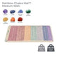 HealthyLine PEMF and LED Mat HealthyLine Rainbow Chakra Mat™ Medium 5024 Firm - Photon PEMF Inframat Pro® 3rd Edition