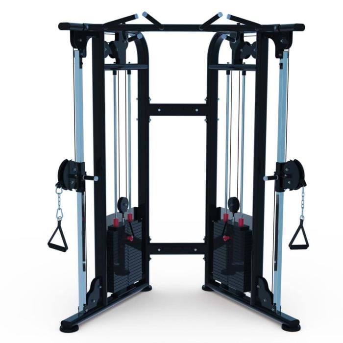 Muscle D Fitness Cable Machines Muscle D 88" Dual Adjustable Pulley