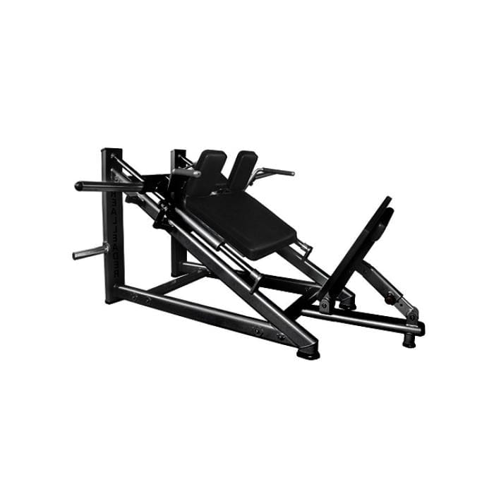 Muscle D Free Weight Line 30 Degree Linear Hack Squat Machine – Iron ...