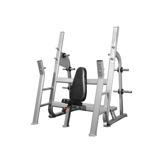 Muscle D Fitness Exercise Benches Muscle D Free Weight Line Olympic Military Bench Elite Series