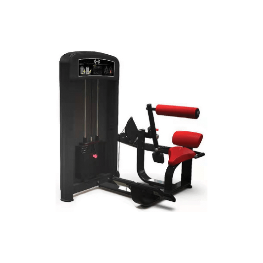 Muscle D Fitness Back Machines Muscle D Selectorized Elite Line Low Back Extension Machine