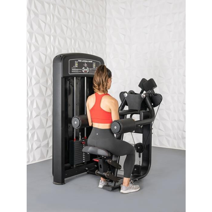 Muscle D Fitness Shoulder Machines Muscle D Selectorized Elite Line Side Lateral Raise Machine