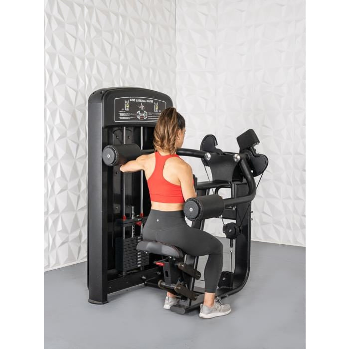 Muscle D Fitness Shoulder Machines Muscle D Selectorized Elite Line Side Lateral Raise Machine