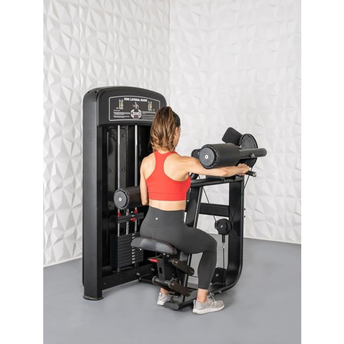 Muscle D Fitness Shoulder Machines Muscle D Selectorized Elite Line Side Lateral Raise Machine