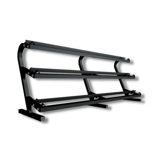 VTX Dumbbell/Kettlebell Racks VTX 3-Tier Horizontal Dumbbell Rack