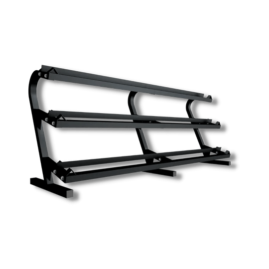 VTX Dumbbell/Kettlebell Racks VTX 3-Tier Horizontal Dumbbell Rack