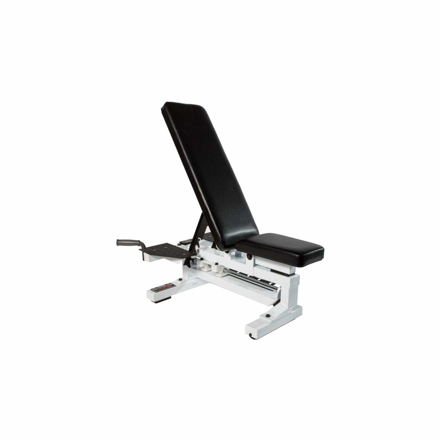 York Power Rack Multi Function Bench (White) Additional Options-STS Double Half Rack