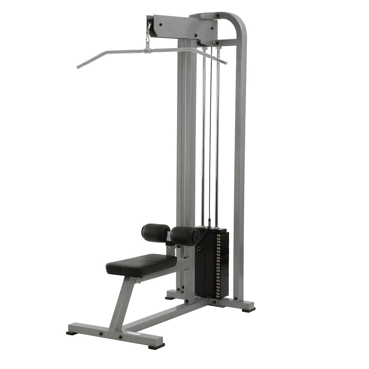 York Cable Machine Silver / 250 LB Weight Stack STS Lat Pulldown Machine